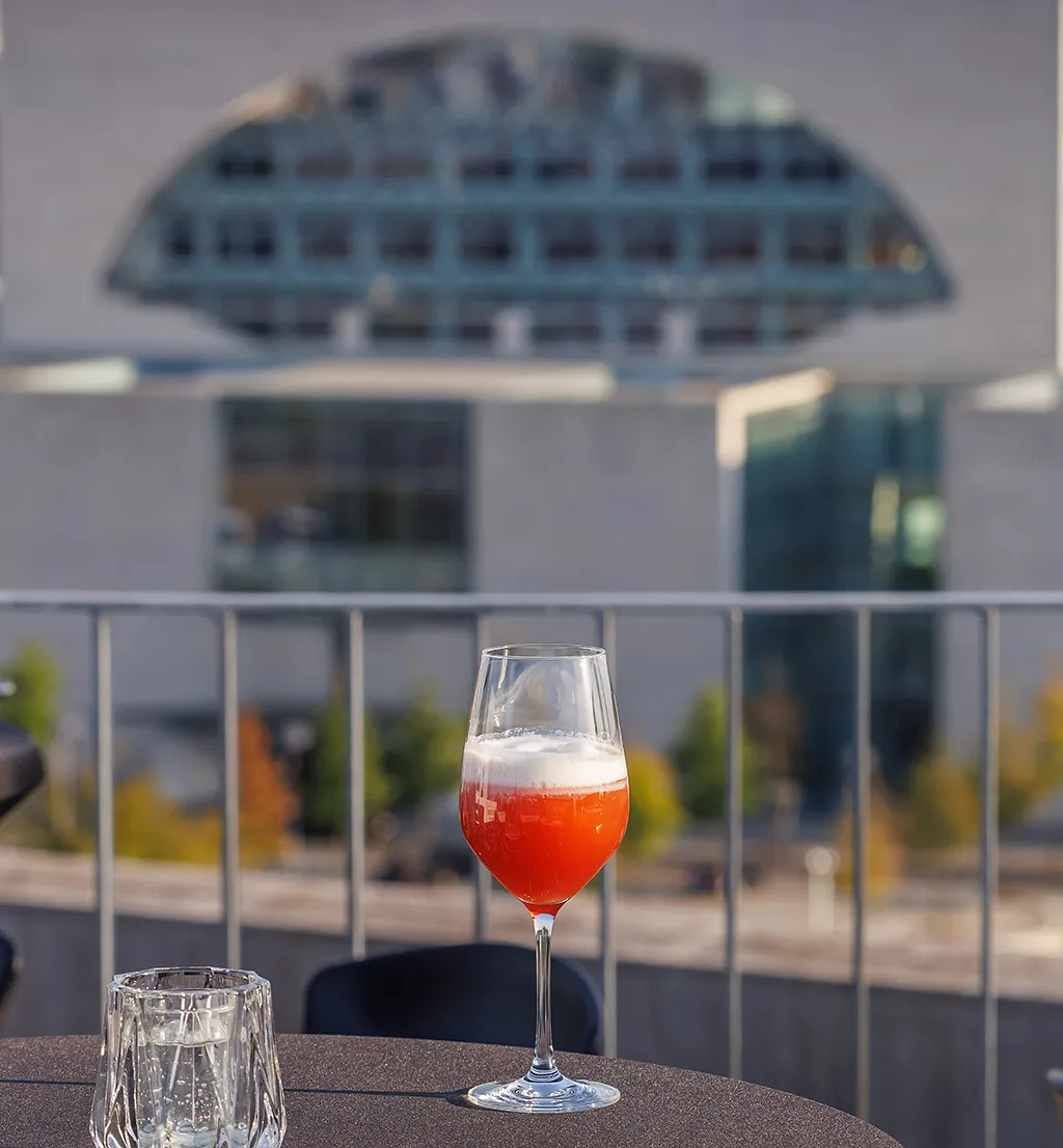 Dachgespräche am Kanzleramt